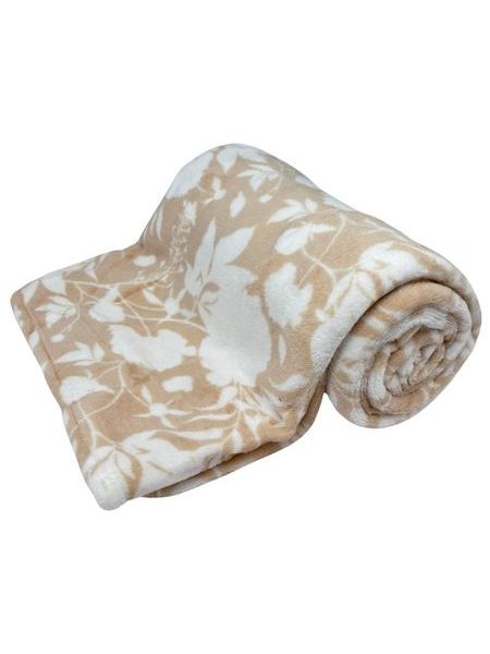 Deka 150 x 200 cm, 220 GSM, bílé růže