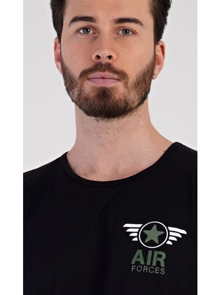 Pánské pyžamo šortky Air - černá