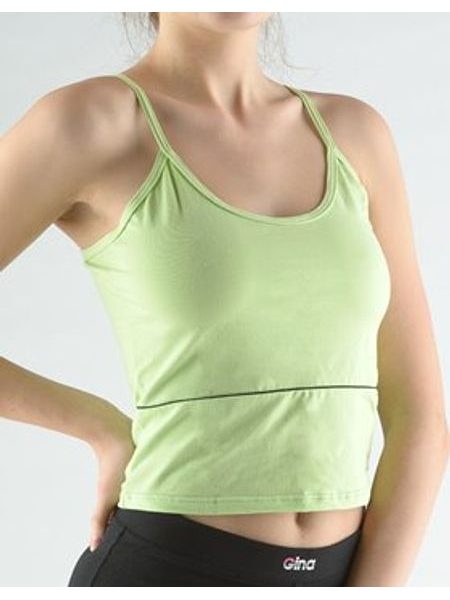 Dámské tílko, širší ramínka, šité 98001P - hrášková černá