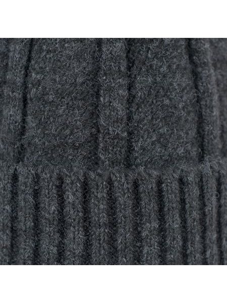 Čepice antracitová melanž