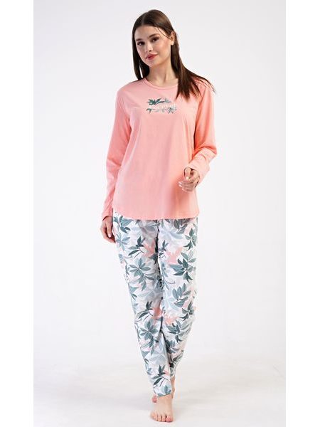 Dámské pyžamo dlouhé Melinda - petrolejová