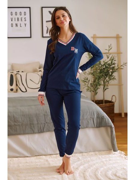 Dámské pyžamo 4504 blue