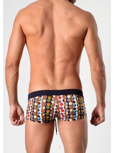 Pánské plavky boxerky GERONIMO 1425 hnědé