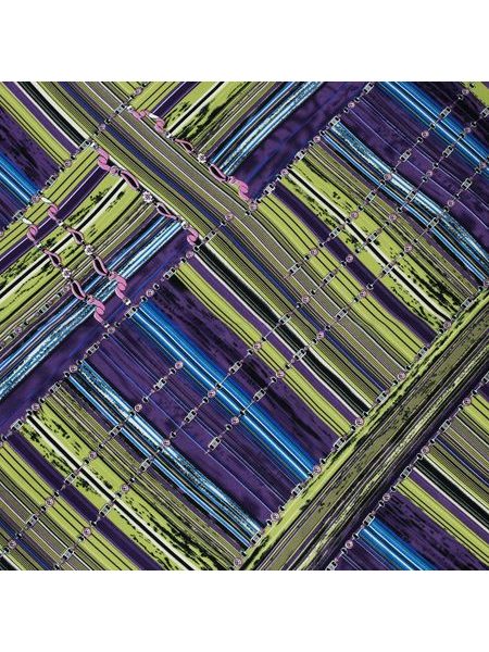 Krásný stínovaný šátek - fialová