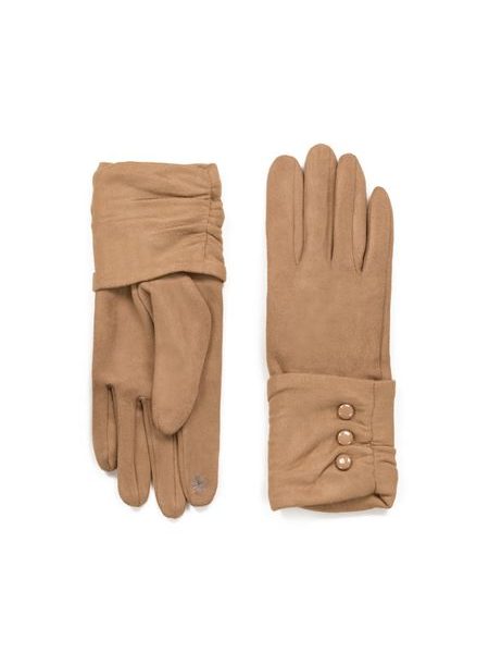 Dámské elegantní rukavice vínové