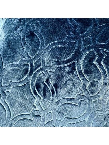 Deka 150 x 200 cm, s beránkem, mikroflanel, Tmavě modrá Jacquard