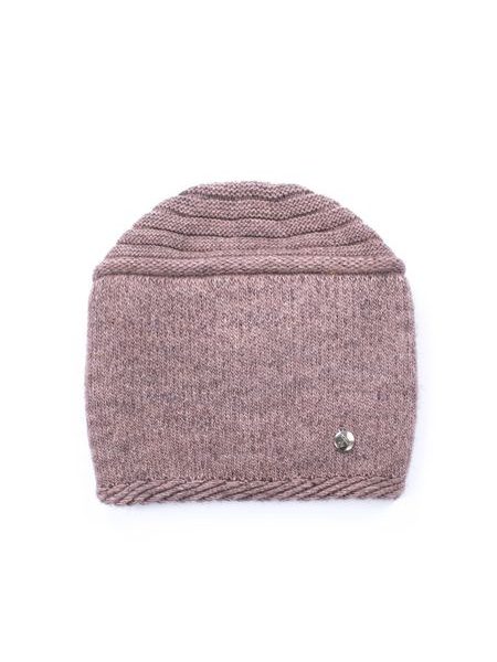 Čepice Elegant circle tmavošedá