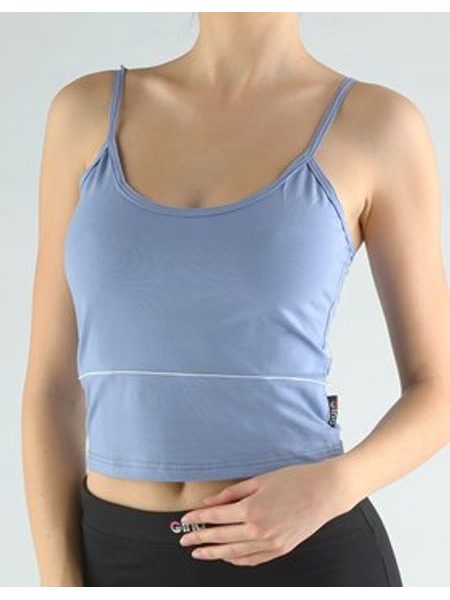 Dámské tílko, širší ramínka, šité 98001P - ocelová bílá