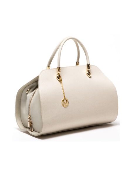 Elegantní kožená kabelka MANGOTTI 415 Beige