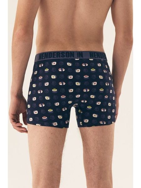 2 pack pánské boxerky Sushi modré