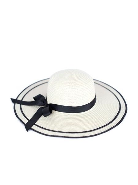 Elegantní dámský klobouk s širokou krempou - světle růžový