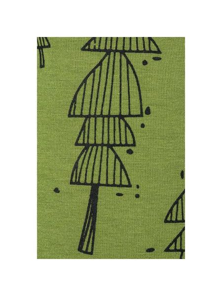 Dětská čepice se stromky modrá