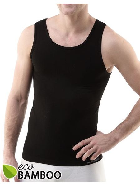Pánský nátělník Eco Bamboo 58008P - černá