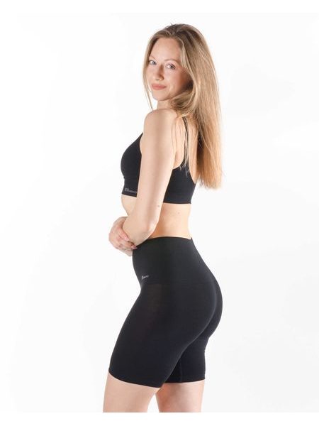 Boxerky s dlouhou nohavičkou a zpevněným pasem EcoBamboo - Béžová
