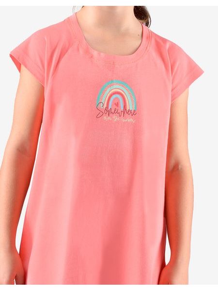 Dětská noční košile s potiskem 29012P - tomato, šalvěj