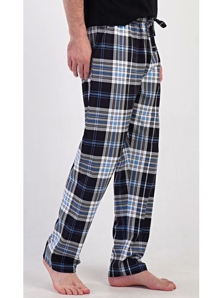 Pánské pyžamové kalhoty Felix - modrá