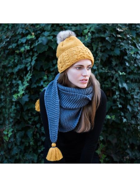 Stylový šátek světlešedý