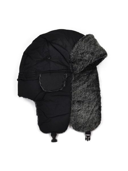 Černá unisex ušanka