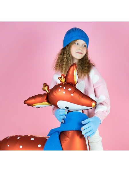 Dětské rukavice na zimu světle modré