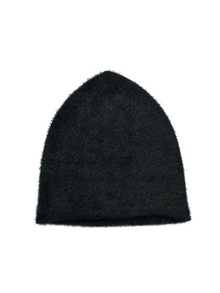 Příjemná hladká čepice černá