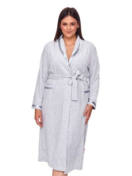 Dámský župan 1078 grey