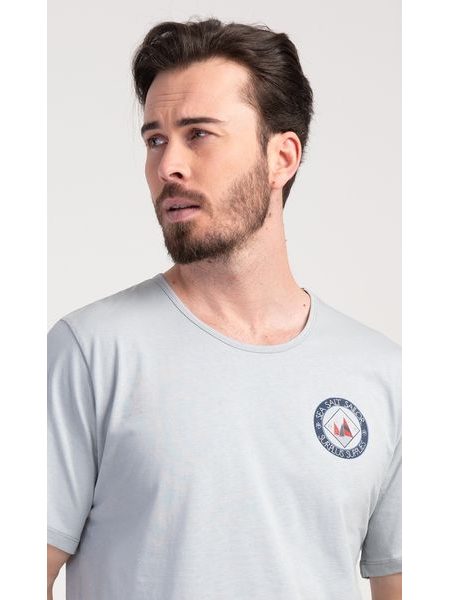 Pánské pyžamo šortky Sea - šedá