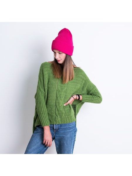 Dámská čepice Beskydy lahvově zelená