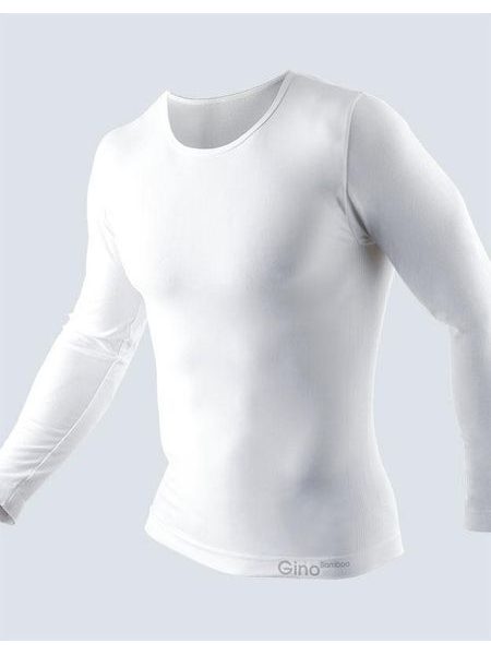 Pánské tričko s dlouhým rukávem Bamboo PureLine 58004P - černá