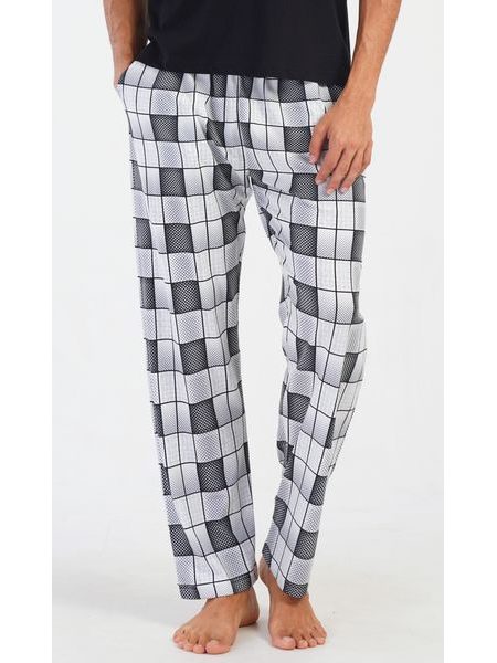 Pánské pyžamové kalhoty Kuba - šedá