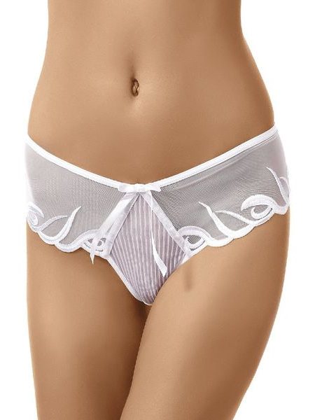 Dámské kalhotky tanga WOLBAR Makumba bílé