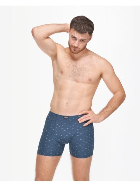 Boxerky s delší nohavičkou - Tmavý popel
