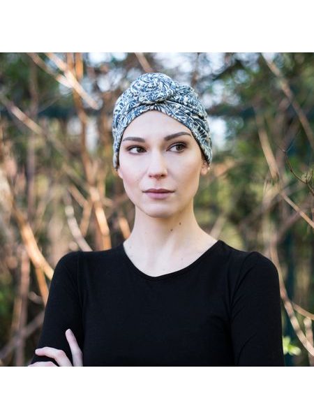 Šátková čepice růžová