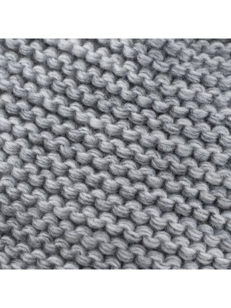 Sada dětské čepice s nákrčníkem šedá