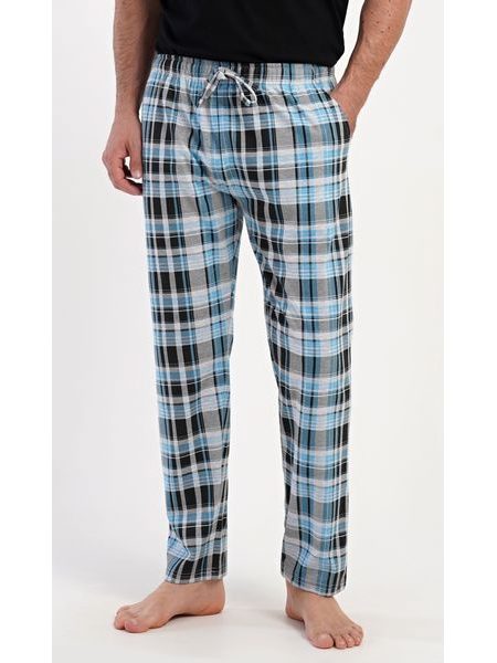 Pánské pyžamové kalhoty Andrew - azurová