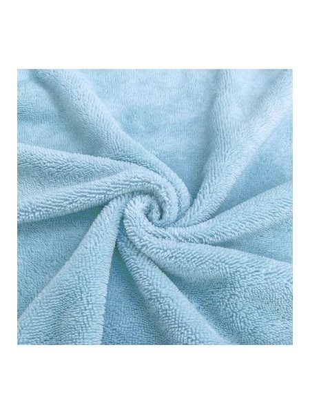 Unisex dlouhý savý župan se šálovým límcem TAMPA ledově modrá