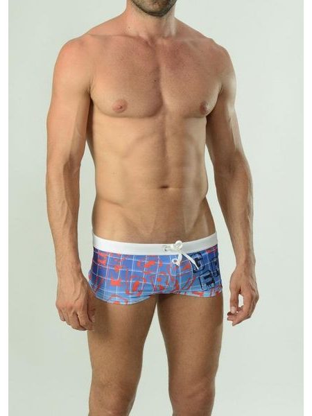 Pánské plavky GERONIMO 1630B2 modré