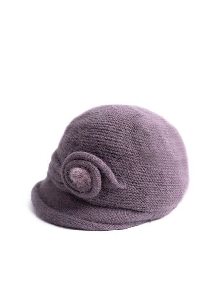 Angorský klobouk - levandulový