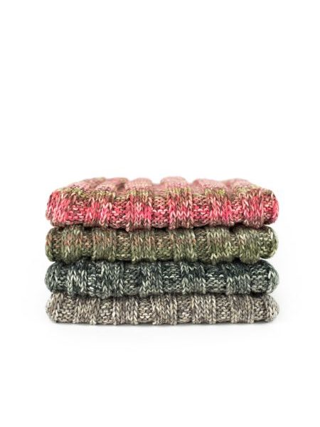 Komplet čepice a šály Snuggle béžový