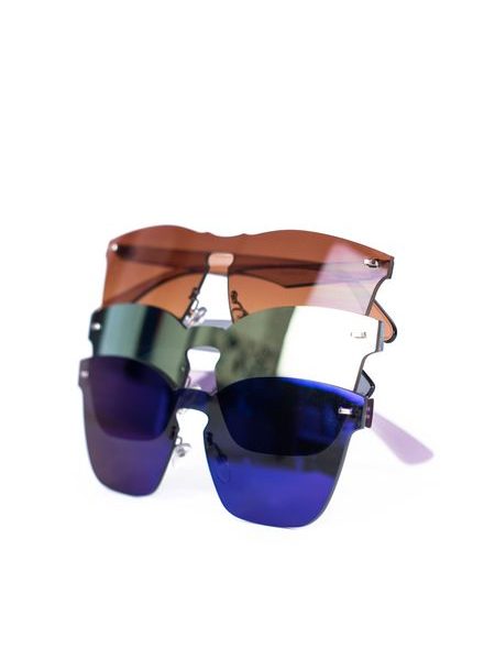 Zrcadlové sluneční brýle - fialovomodré