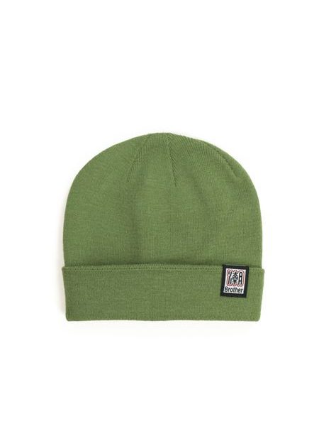 Čepice beanie dvojitá modrá