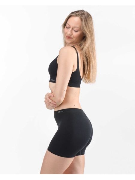 Boxerky se středně dlouhou nohavičkou EcoBamboo - Černá