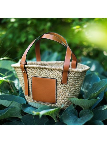 Krásná letní kabelka - béžovohnědá