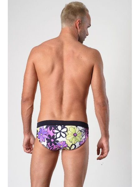 Pánské slipové plavky GERONIMO 1418 zelené