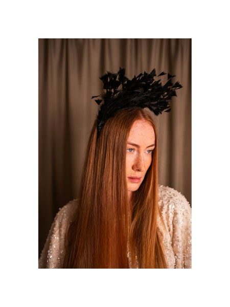 Fascinátor záhad - černý