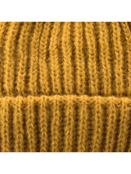 Čepice s bambulí tmavě modrá