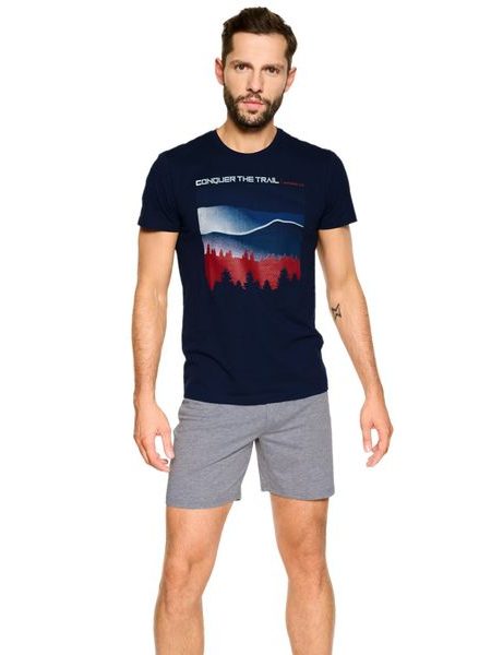 Pánské pyžamo 39907 Nature blue