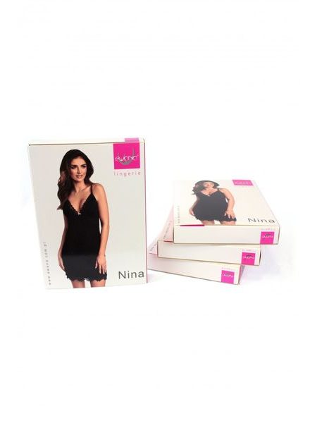 Noční košile Nina black