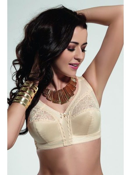 Nevztužená podprsenka VIKI 577 plus beige