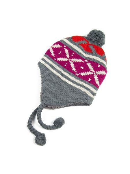 Klasická ušanka - šedá