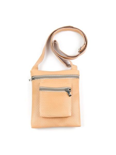 Malá crossbody kabelka broskvová